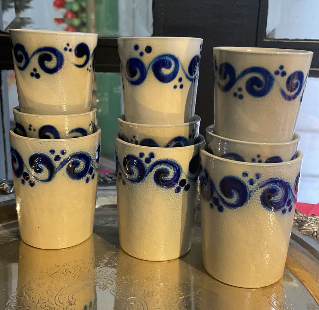 German pottery cup