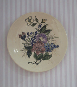 Hand painted vintage unique plates