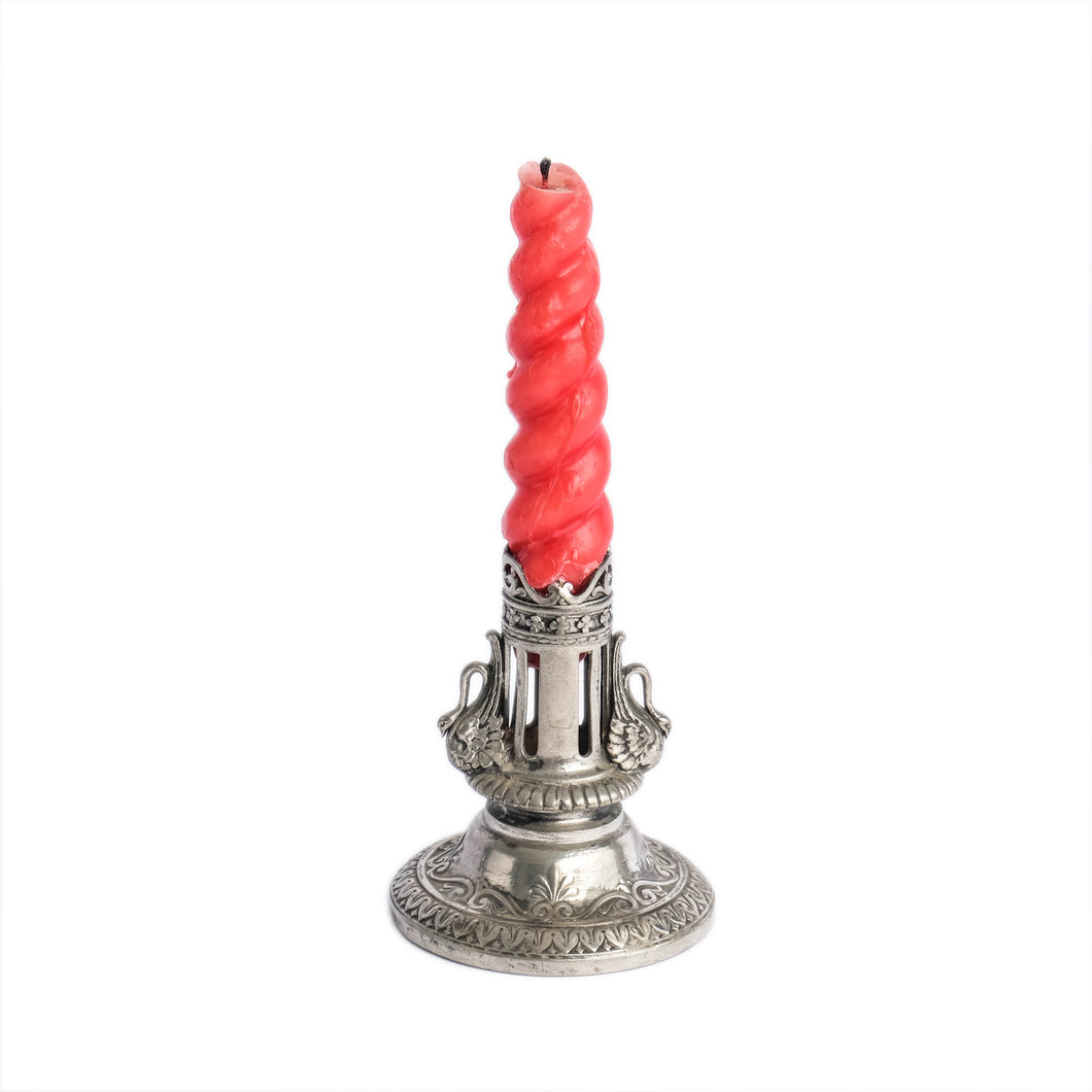Tortilla Swan Goose Candle Holder.