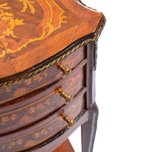 Load image into Gallery viewer, French Louis XV-style Nightstand with Curved Legs
