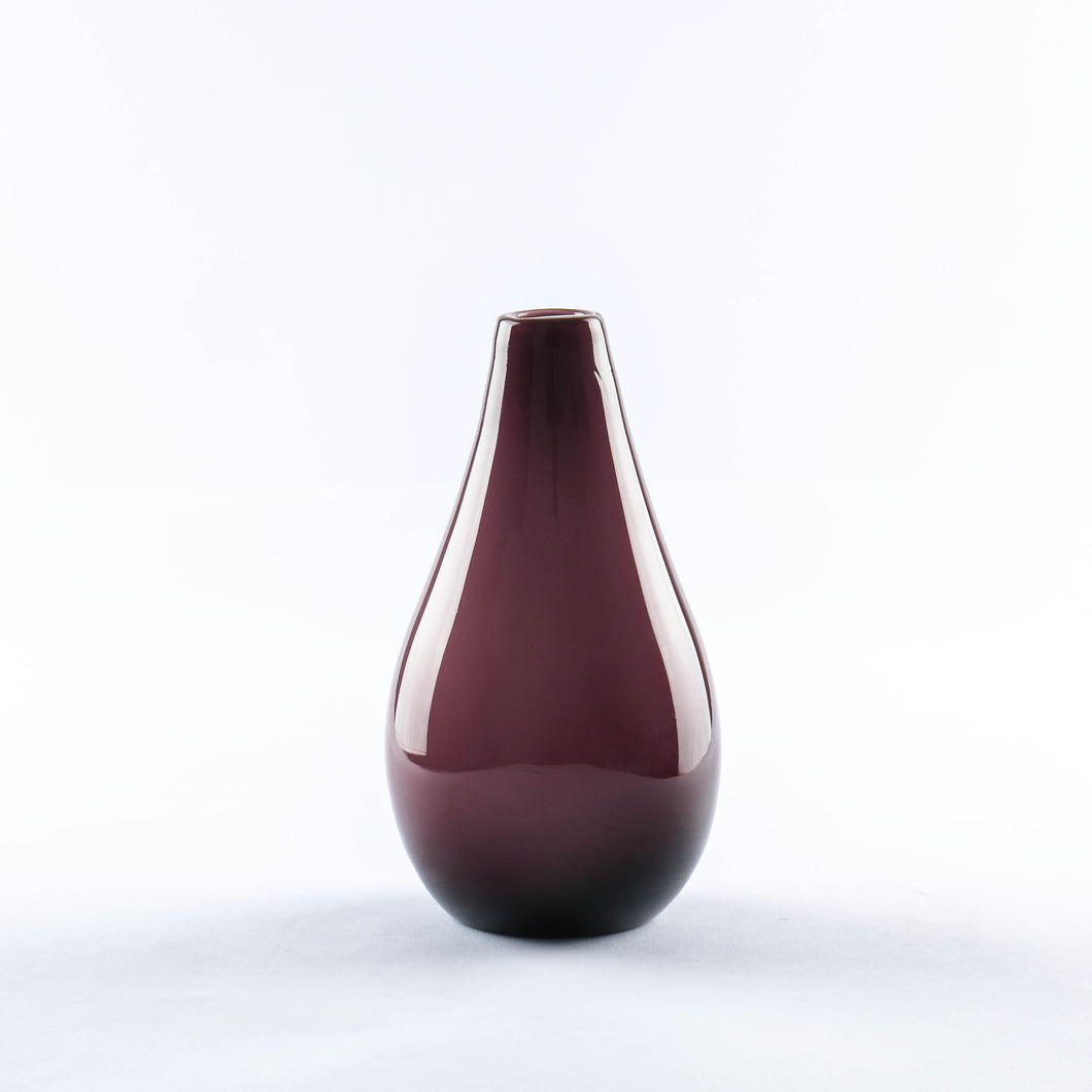 Violet Hand blown Art Murano Vase