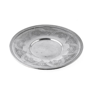 Art Nouveau Silver Plated Plate
