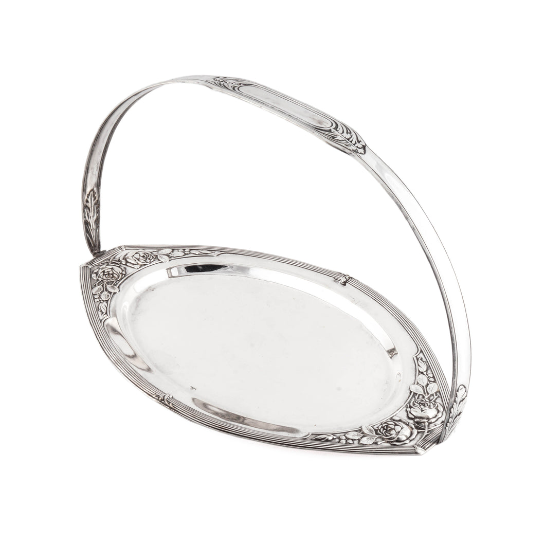 Old Silver Plated Chocolate Holder