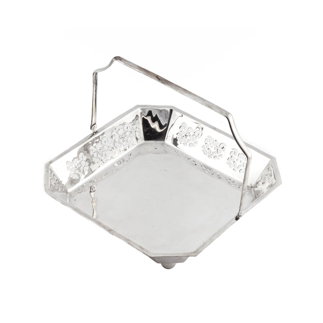 Vintage Egyptian Silver Plated Chocolate Holder