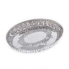 Load image into Gallery viewer, Unusual Vintage Silver Plated Sheffield Oval Plate
