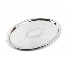 Load image into Gallery viewer, Oval Alpaca Silver Plated Tray
