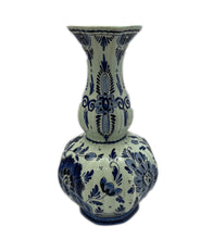 Load image into Gallery viewer, Blue and white hand painted porcelain Delft vase
